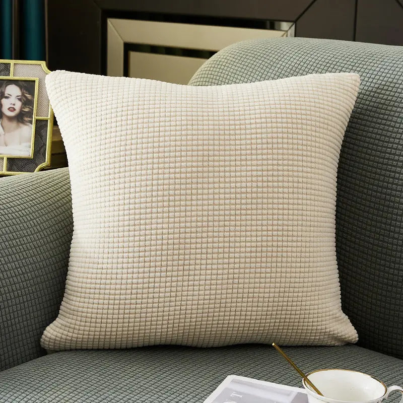 Housse de Coussin Douceur MARE와 Mustard Yellow-50x50cm Pillow Case
