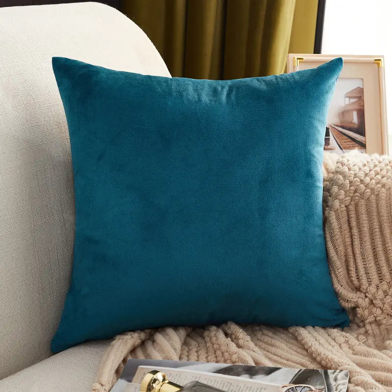 Housse de Coussin Douceur MARE와 Dark Green-40x40cm Pillow Case