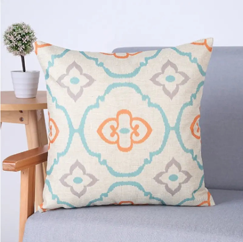 Housse de Coussin Géométrique AVELON C