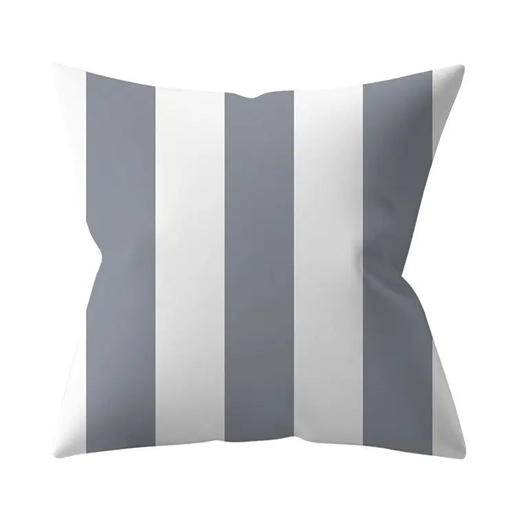 Housse de Coussin Géométrique SILVΞR 10 Style-45x45cm