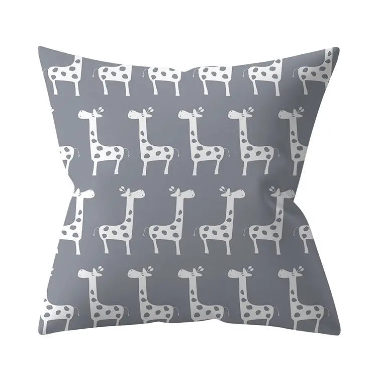 Housse de Coussin Géométrique SILVΞR 19 Style-45x45cm