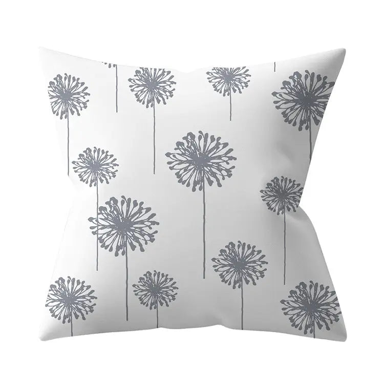 Housse de Coussin Géométrique SILVΞR 20 Style-45x45cm
