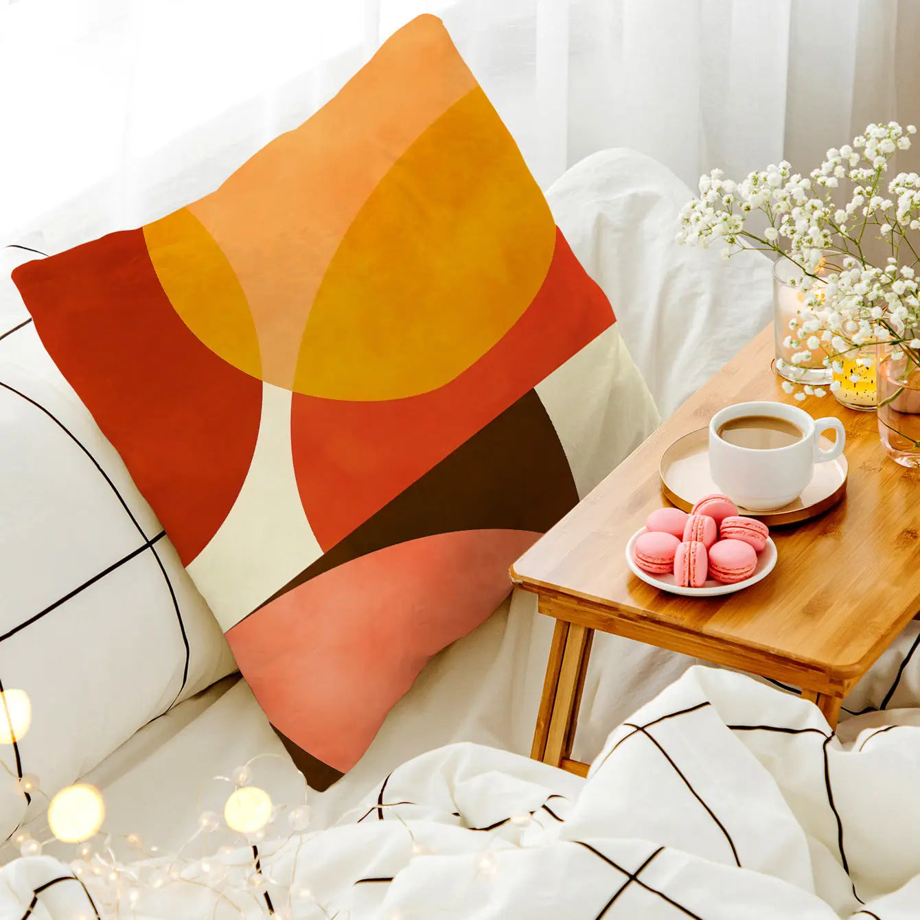Housse de Coussin Géométrique SIMPLIX