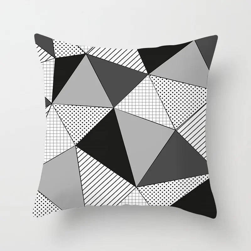 Housse de Coussin Géométrique SUNSKY Style 11-45x45cm