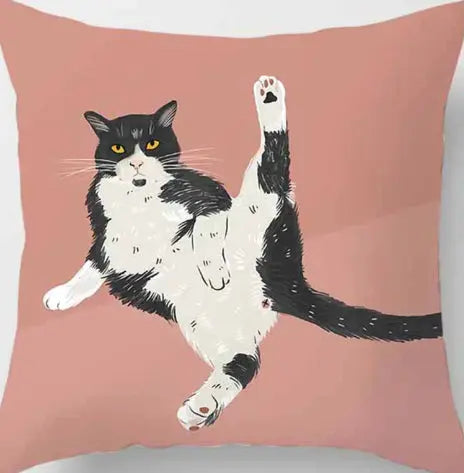 Housse de Coussin Imprimé ZIGRA 45 × 45 Two sided-Cat8