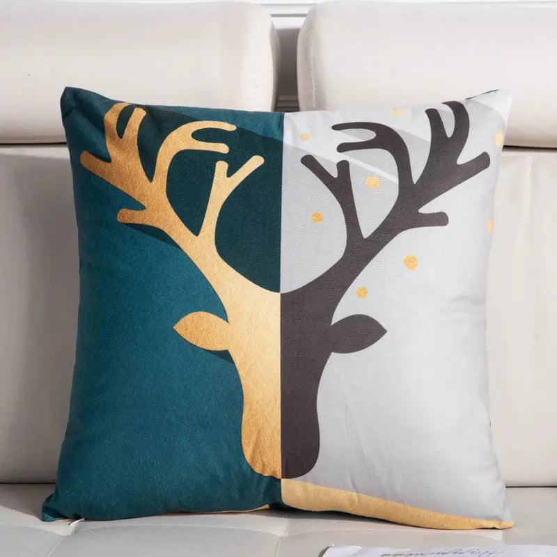 Housse de Coussin Luxe Design NORDIC Doublesided deer-45X45cm covercore