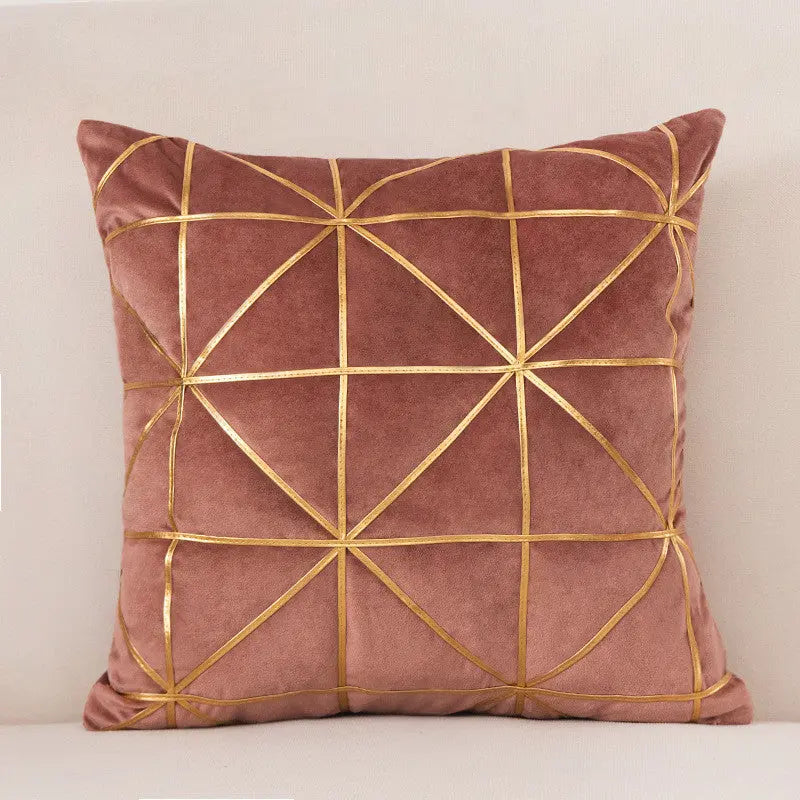 Housse de Coussin Luxe Velours SAVIRA Pink
