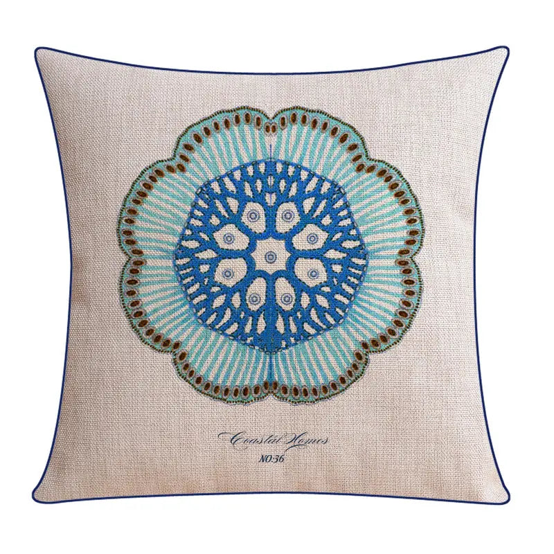Housse de Coussin Marine ETOILE XH0077-45X45cm Without Core