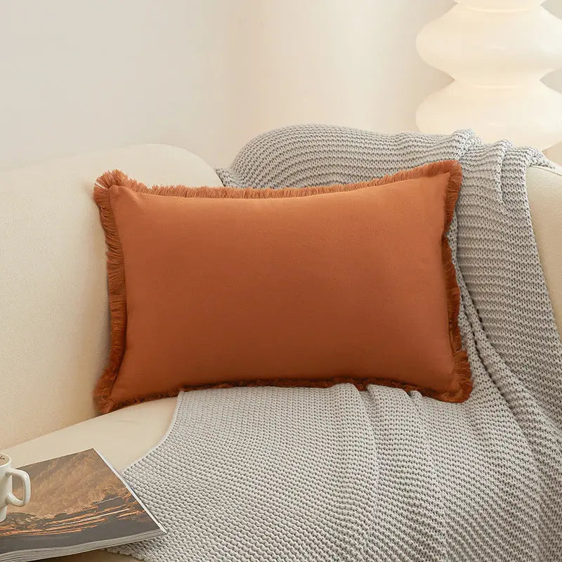 Housse de Coussin Moderne Alora Earthy Orange-45X45cm