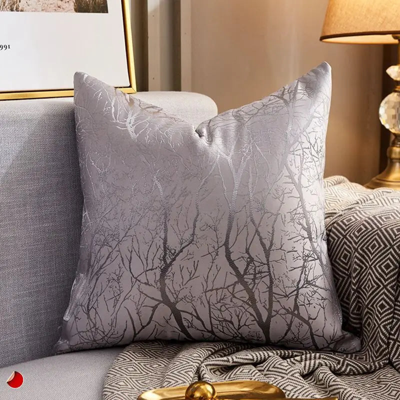 Housse de Coussin Moderne Satin LUXORA G8-45x45cm