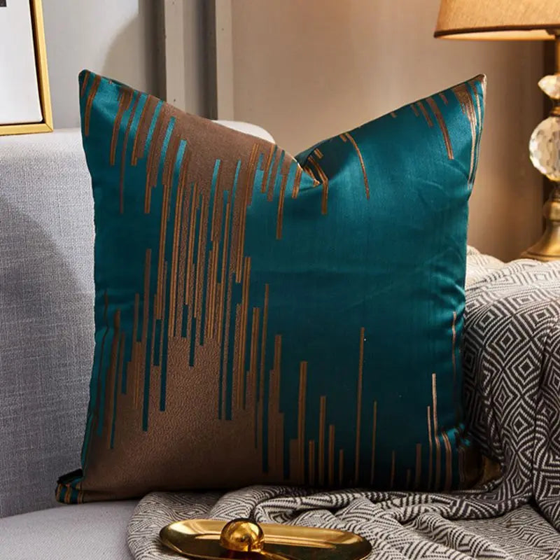 Housse de Coussin Moderne Satin LUXORA G9-45x45cm
