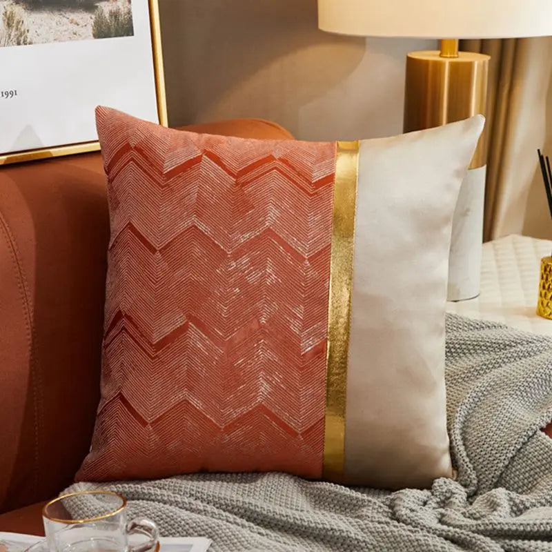 Housse de Coussin Moderne Satin LUXORA G13-45x45cm