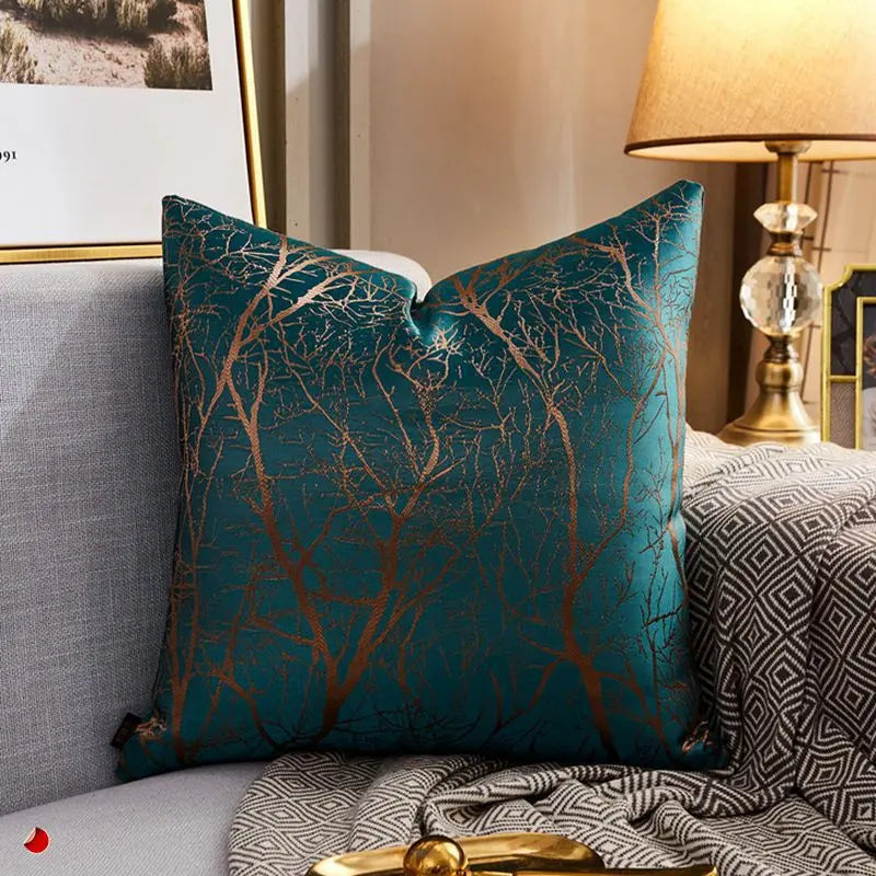 Housse de Coussin Moderne Satin LUXORA G15-45x45cm