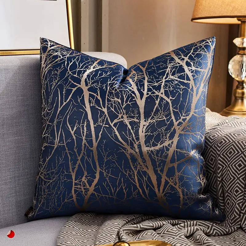 Housse de Coussin Moderne Satin LUXORA G17-45x45cm