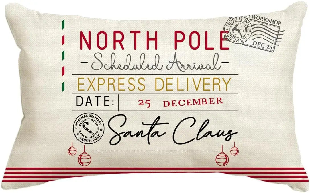 Housse de Coussin Noël Merrylin I-30 X50cm Duplex Printing