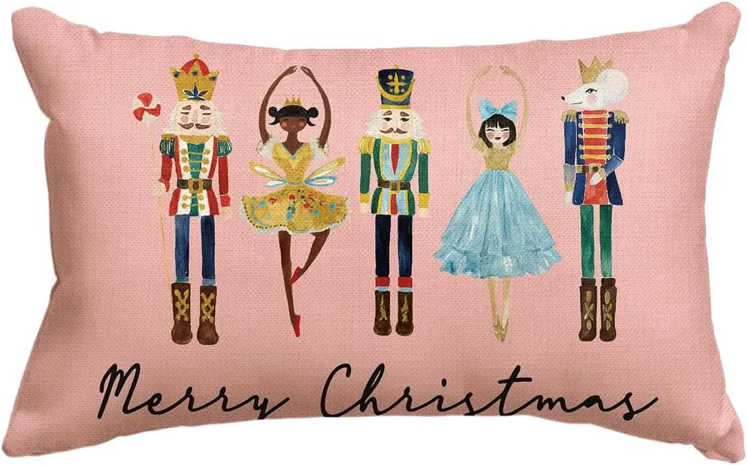 Housse de Coussin Noël Merrylin K-30x50cm Printing Single Side