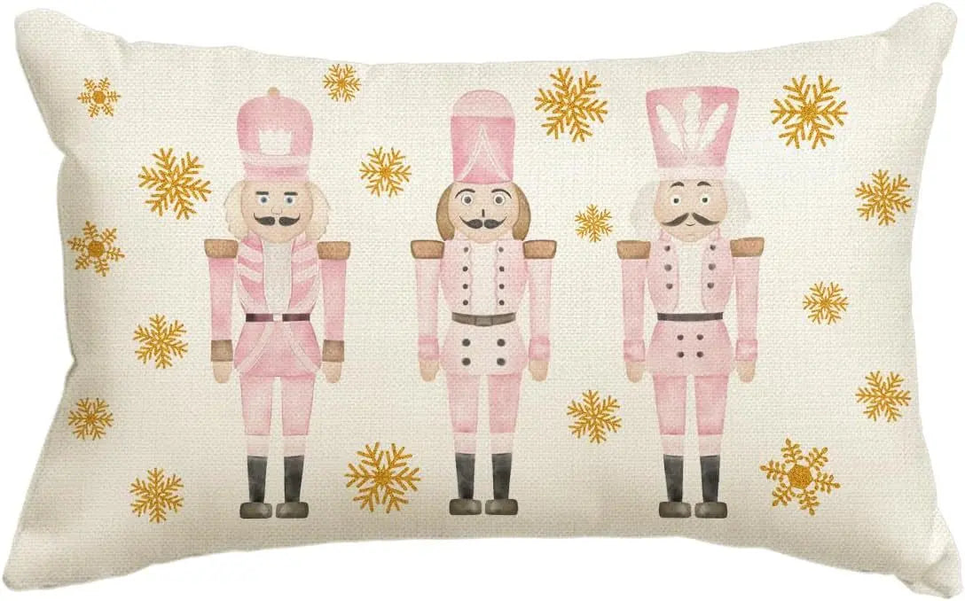Housse de Coussin Noël Merrylin M-30 X50cm Duplex Printing