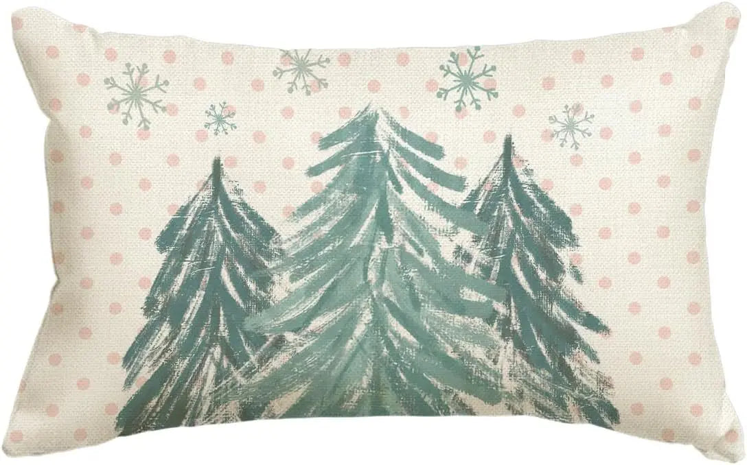 Housse de Coussin Noël Merrylin N-30 X50cm Duplex Printing