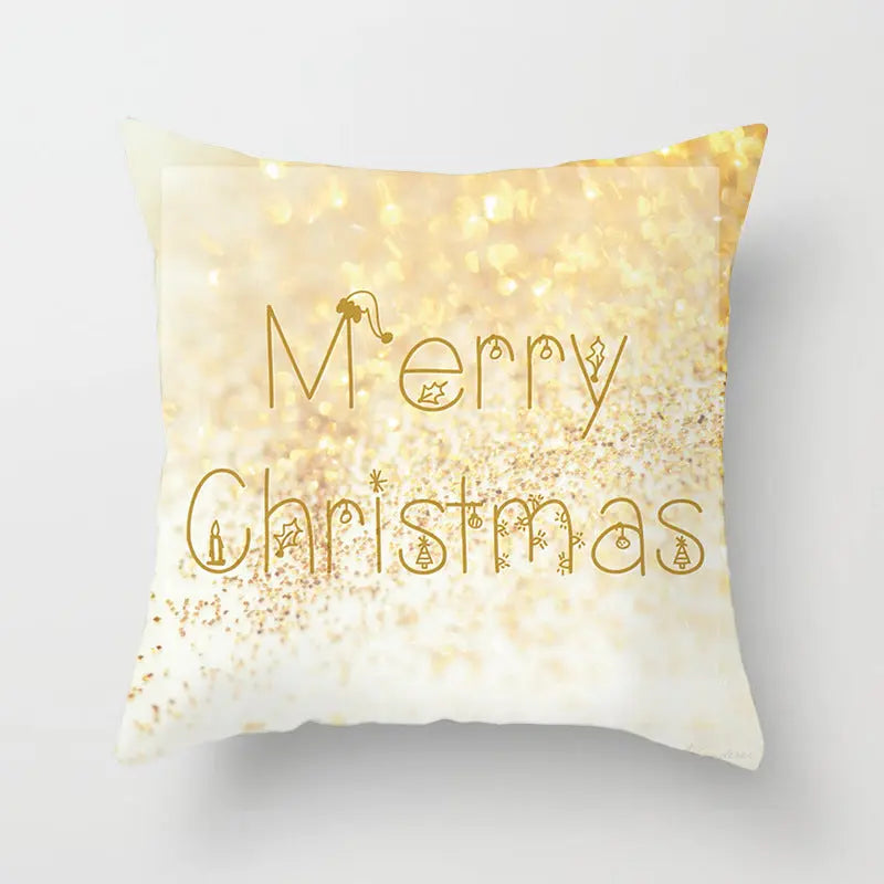 Housse de Coussin Noël Nordic PEACHY DRD87 4-45x45cm