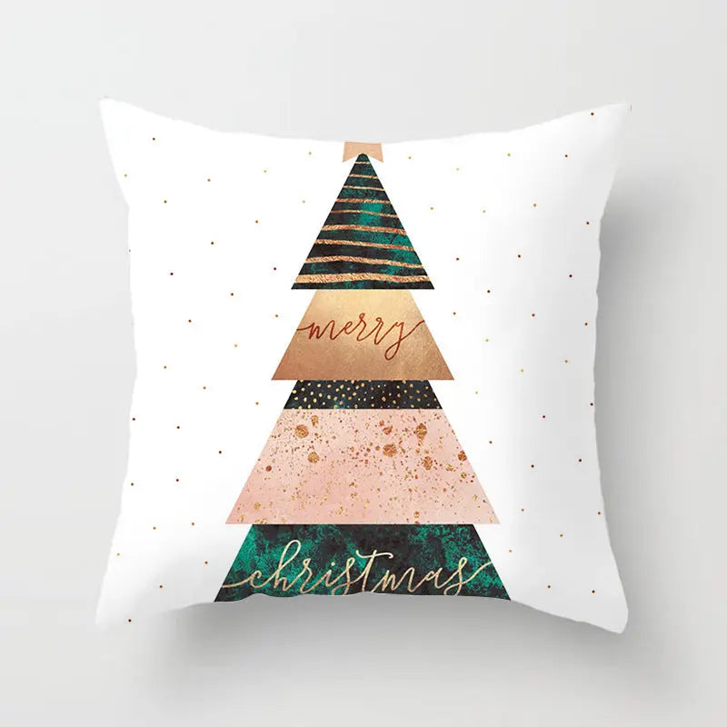 Housse de Coussin Noël Nordic PEACHY DRD87 5-45x45cm