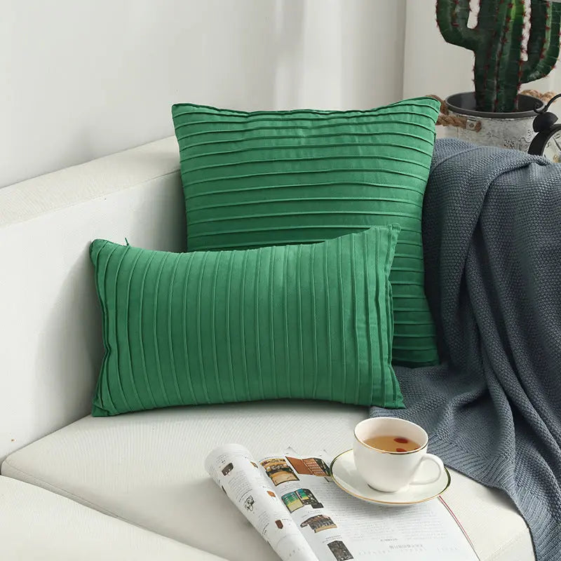 Housse de Coussin Suède Nordic VEIA A-30x50cm with pillow core