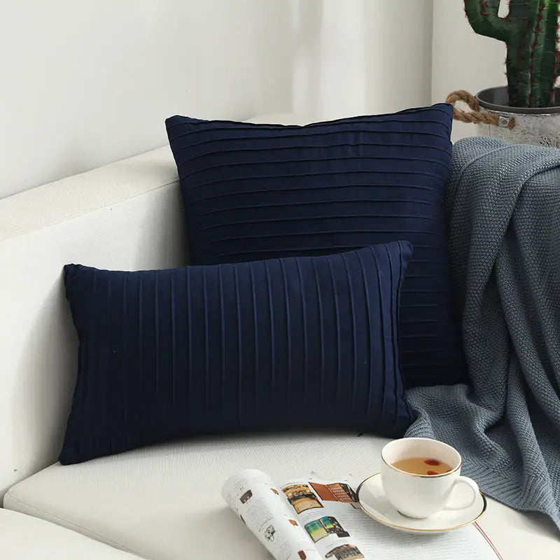 Housse de Coussin Suède Nordic VEIA G-45x45cm with pillow core