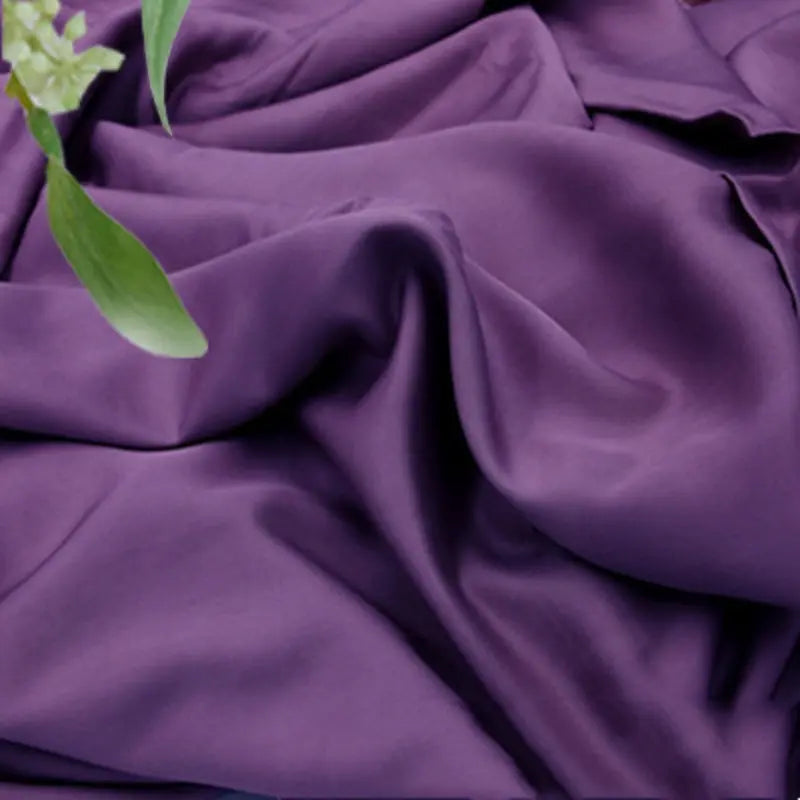 Housse de Coussin Tencel Confort STALIA Dark Purple-60 X60CM Without Core
