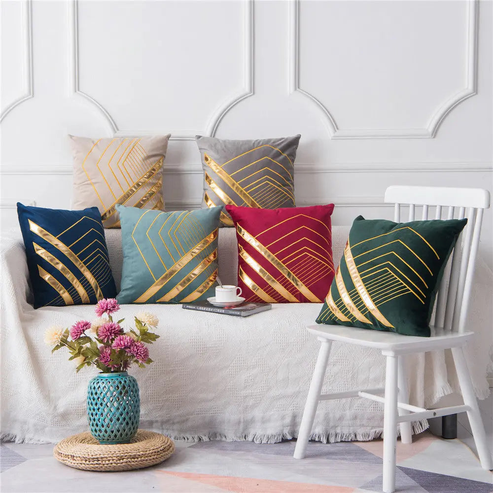 Housse de Coussin Velours Chic NAVI