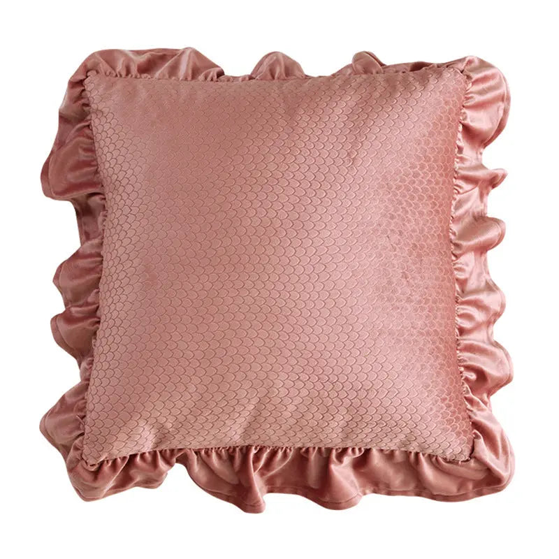 Housse de Coussin Velours JACQUARD G-Pillowcase