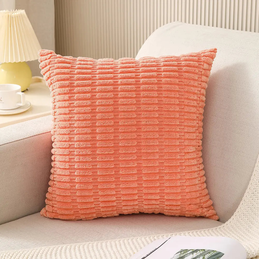Housse de Coussin Velours MYLO Light Orange-45cmx45cm Pillowcase