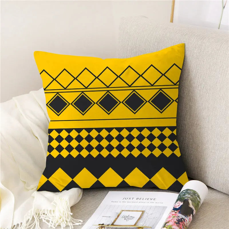 Housse de Coussin Velours PEACHE 3style-50x50cm