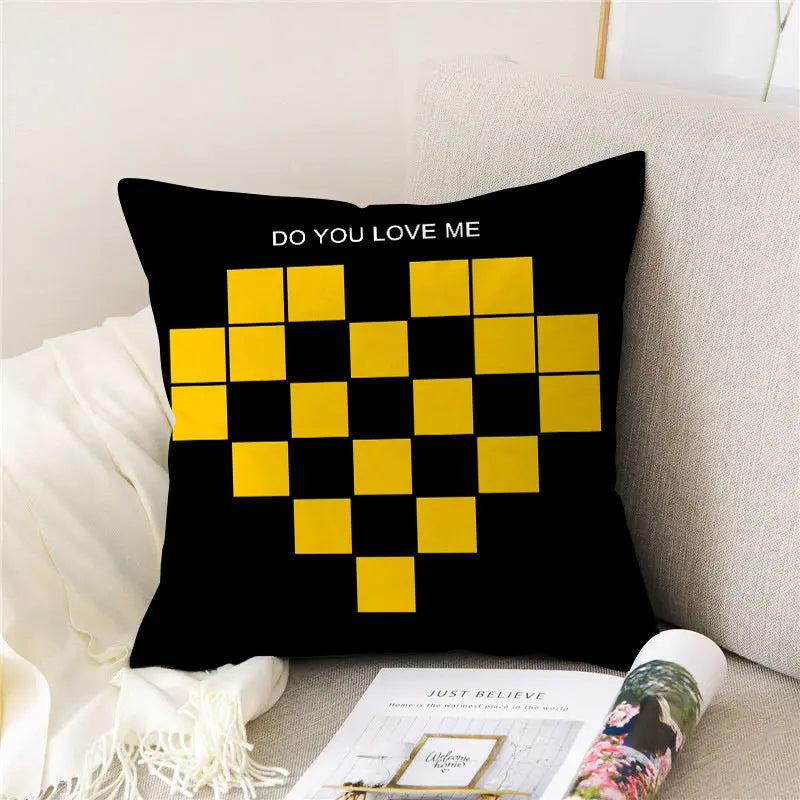 Housse de Coussin Velours PEACHE 24Style-45x45cm