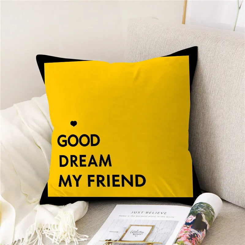 Housse de Coussin Velours ZORNA 17Style-45x45cm