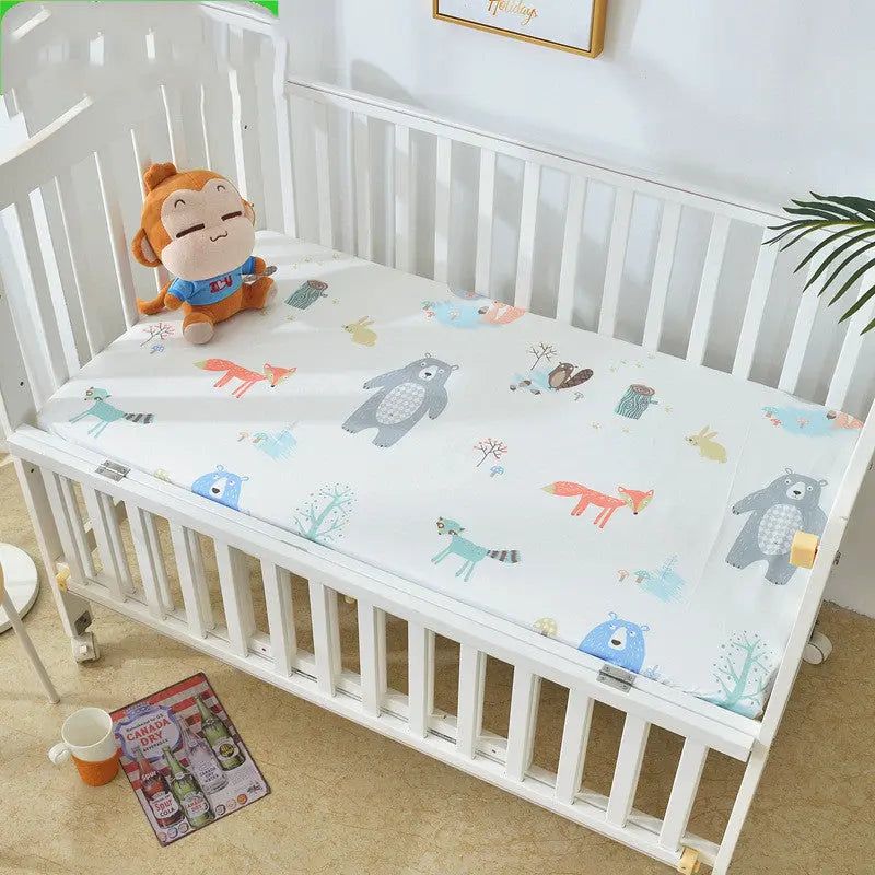 Housse de Matelas Coton Ampleluxe Little bear-130x70cm