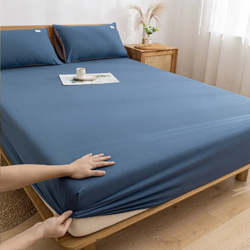 Housse de Matelas Coton Anti-Poussière PROTECTO Denim Blue-120X200cm twopiece suit