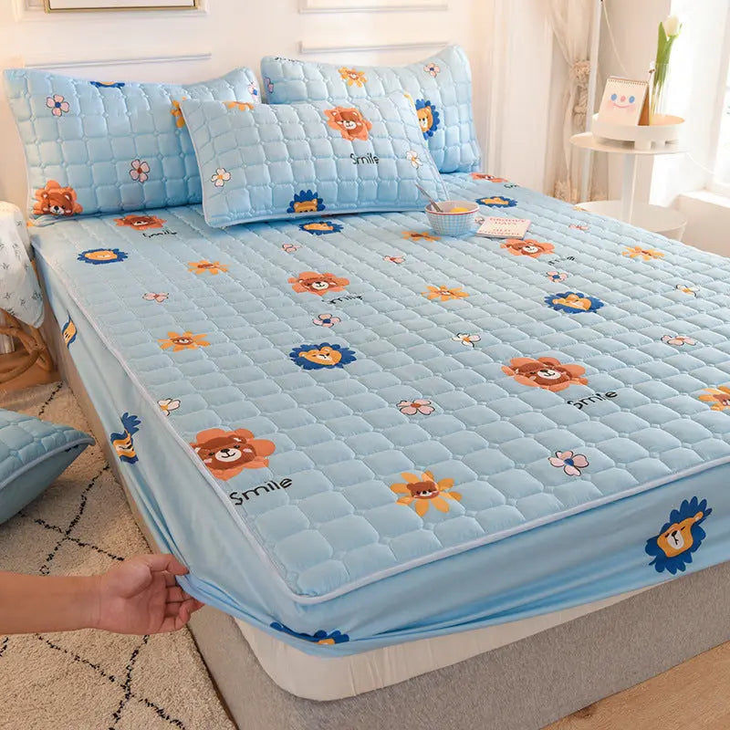 Housse de Matelas Imperméable Coton QUILIA 4style-180x200cm