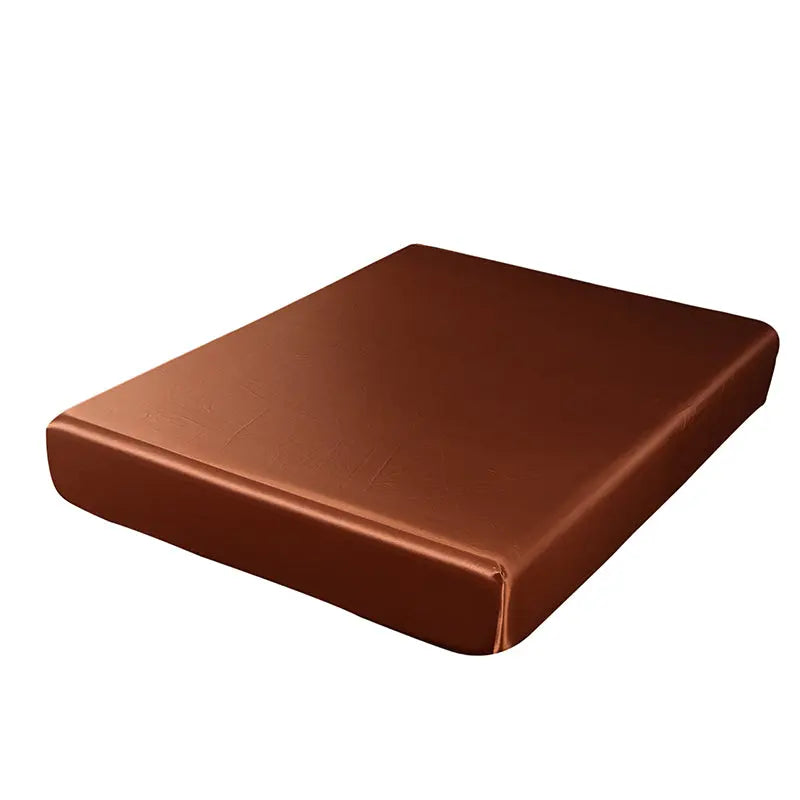 Housse de Matelas Moderne PROTEA Coffee-Fitted sheet 150cmx200cm