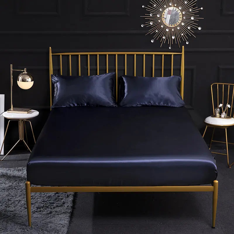 Housse de Matelas Soie Quilting SERENA Royal Blue-99x190x35cm