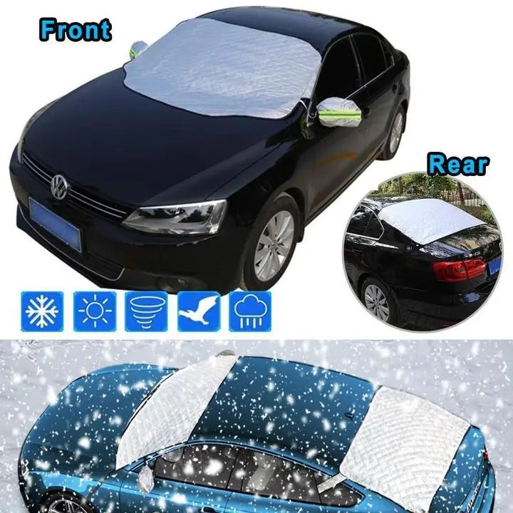 Housse de Voiture Protection SILVRY Before and after
