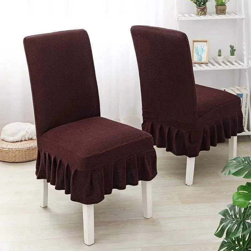 Housse de chaise de style nordique en une pièce extensible - Housse De France