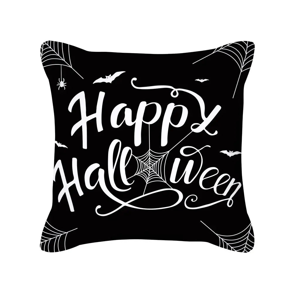 Housse de coussin Halloween Pumpkin NOVELIA WXTPR5211-Peach skin