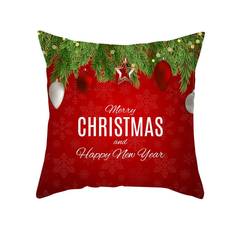 Housse de coussin Noël Moderne CLAUSY N-45x45cm