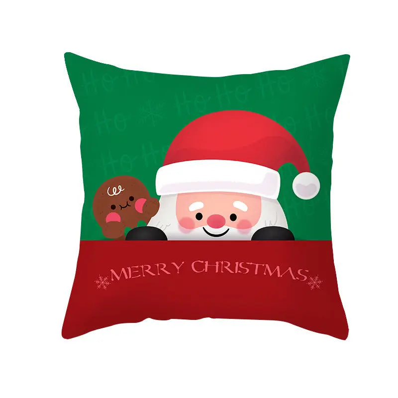 Housse de coussin Noël Moderne CLAUSY P-45x45cm