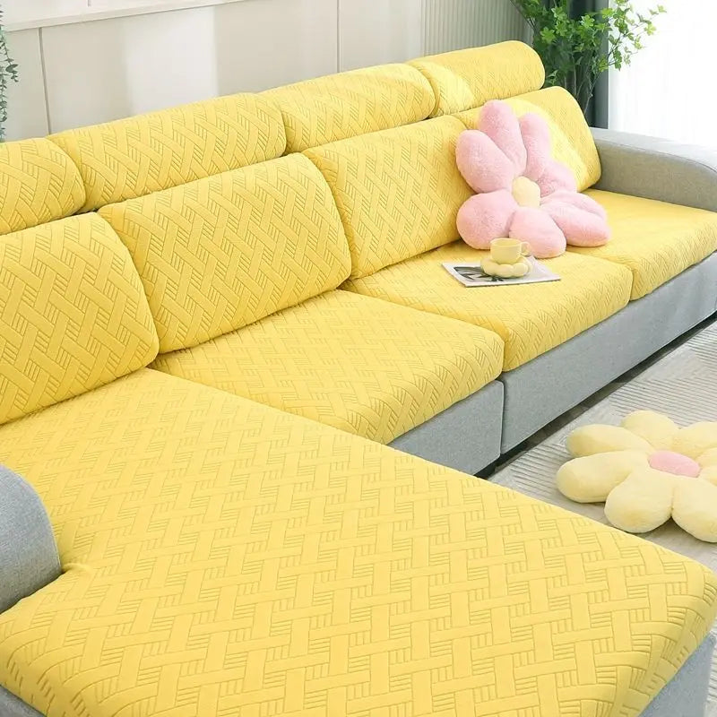 Housse de coussin d'assise de canapé SALERS Housse de France