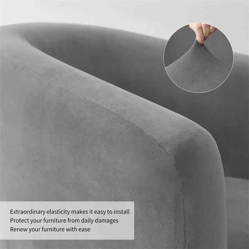 Housse fauteuil club VELVET Housse de France