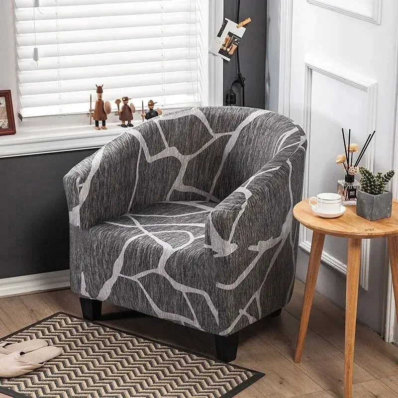 Housse fauteuil club floral SOLVIA Housse de France