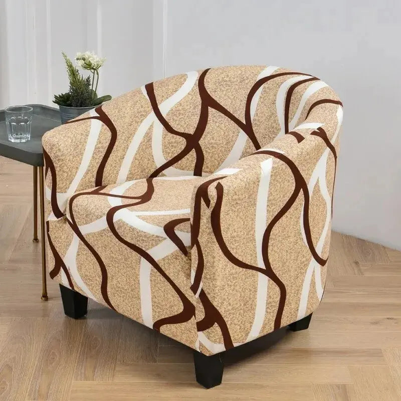 Housse fauteuil club floral SOLVIA Housse de France