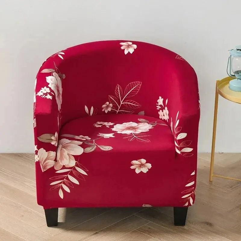 Housse fauteuil club floral SOLVIA Housse de France
