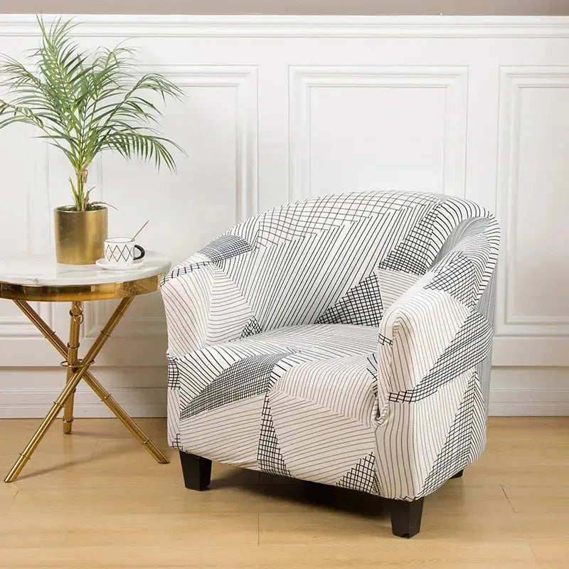 Housse fauteuil club floral SOLVIA Housse de France