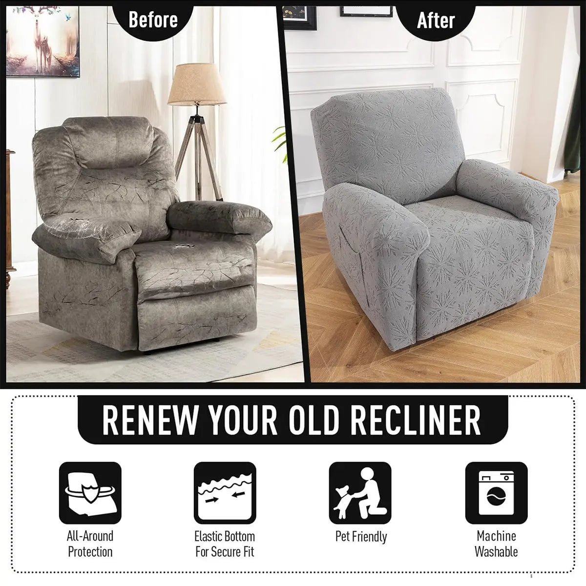 Housse fauteuil relax extensible RELCORA Housse de France